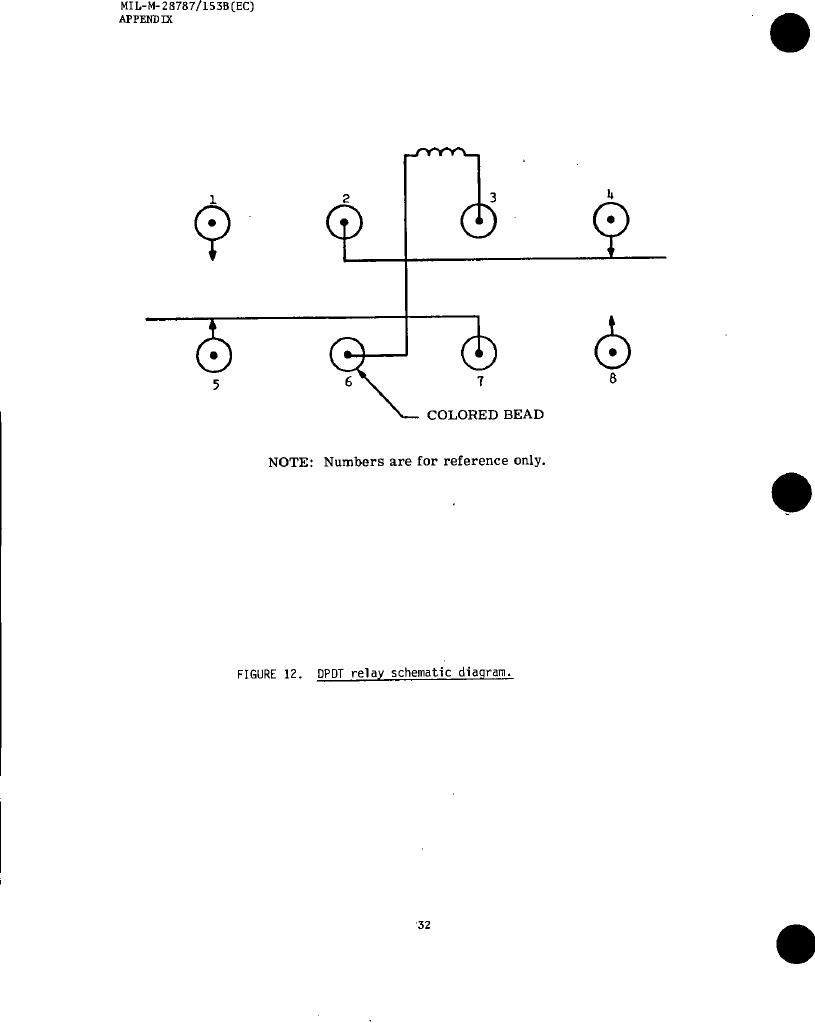 Figure 12. DPDT relay schematic diagram